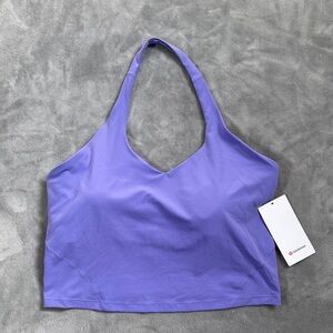 NWT Lululemon Lavender Align Halter Tank, size 18